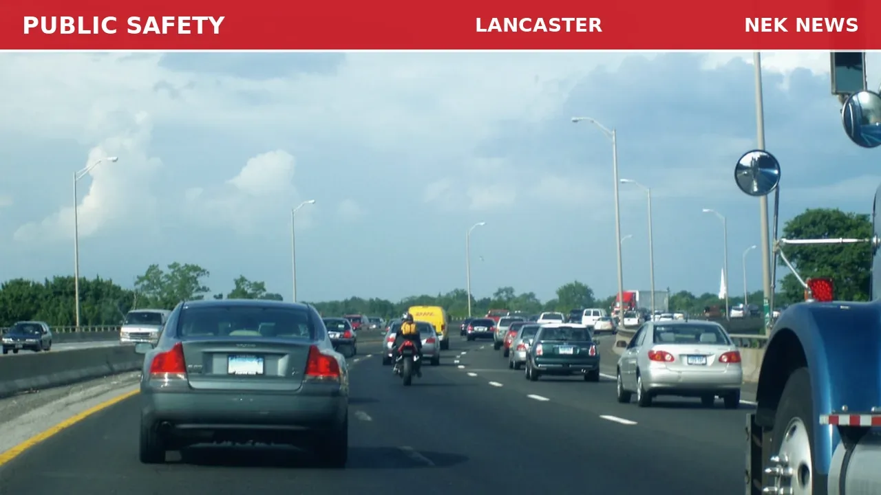 Two-Car Crash on Prospect Street in Lancaster