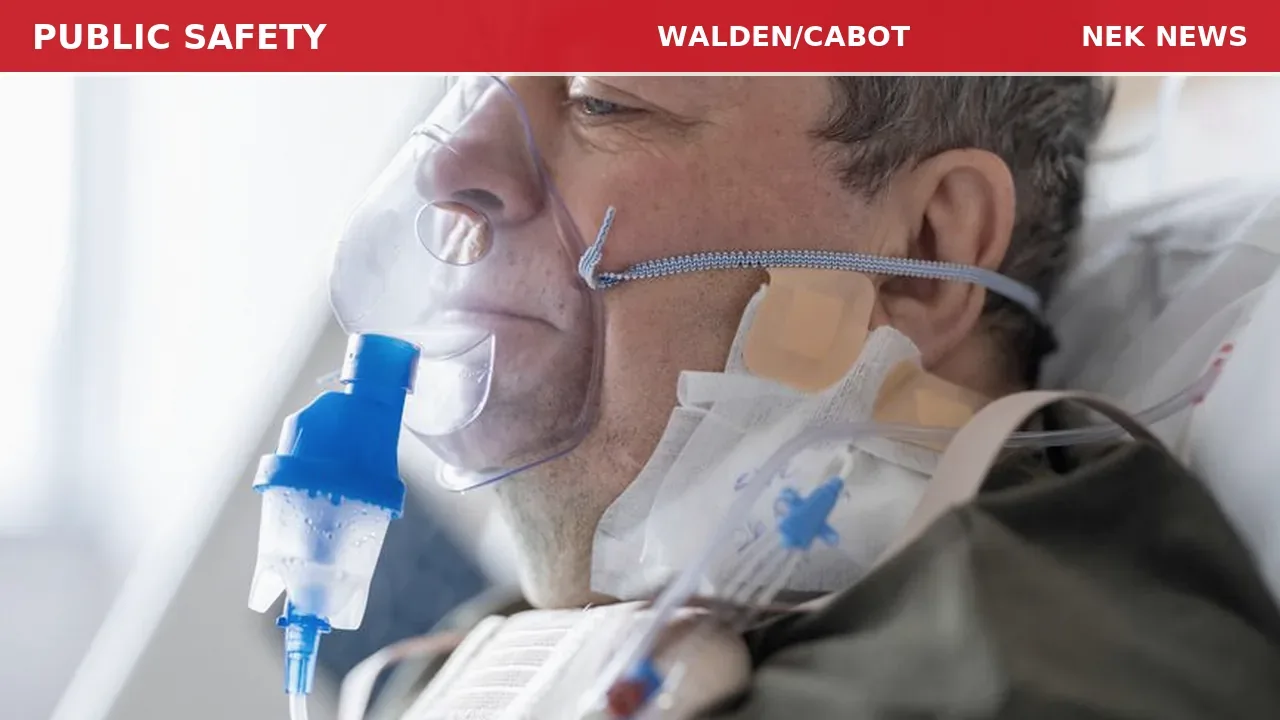 81-year-old with chest pain on Mill Street