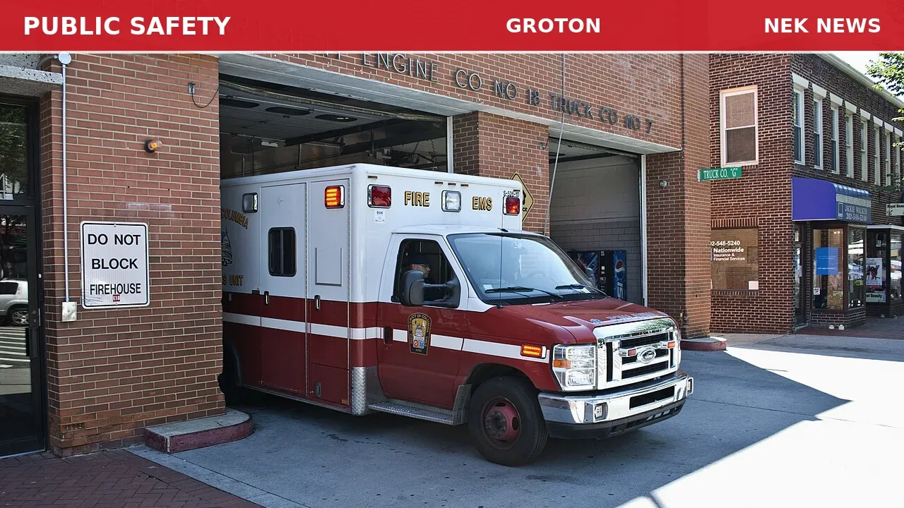 Medical Emergency on Sam Pond Road in Groton