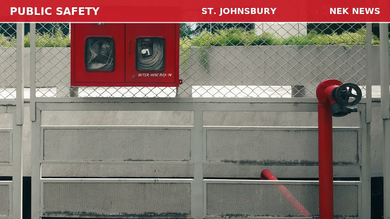 Fire Alarm Reported at 1242 Memorial Drive in St. Johnsbury