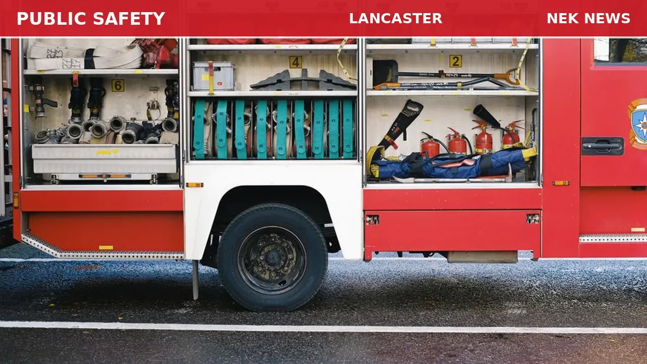 Minor Crash with Fluid Leak at Big Apple in Lancaster