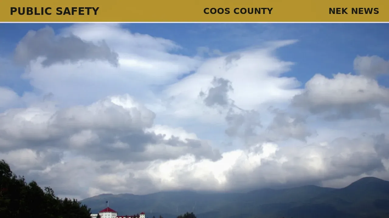 Severe Thunderstorm Warning for Coos County, NH until 5 PM EDT