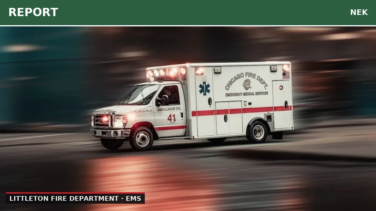 Patient Transported from North Littleton Road Call