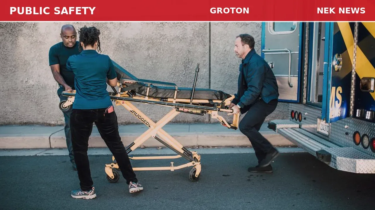 Medical Emergency for 74-Year-Old Woman on Glover Road in Groton