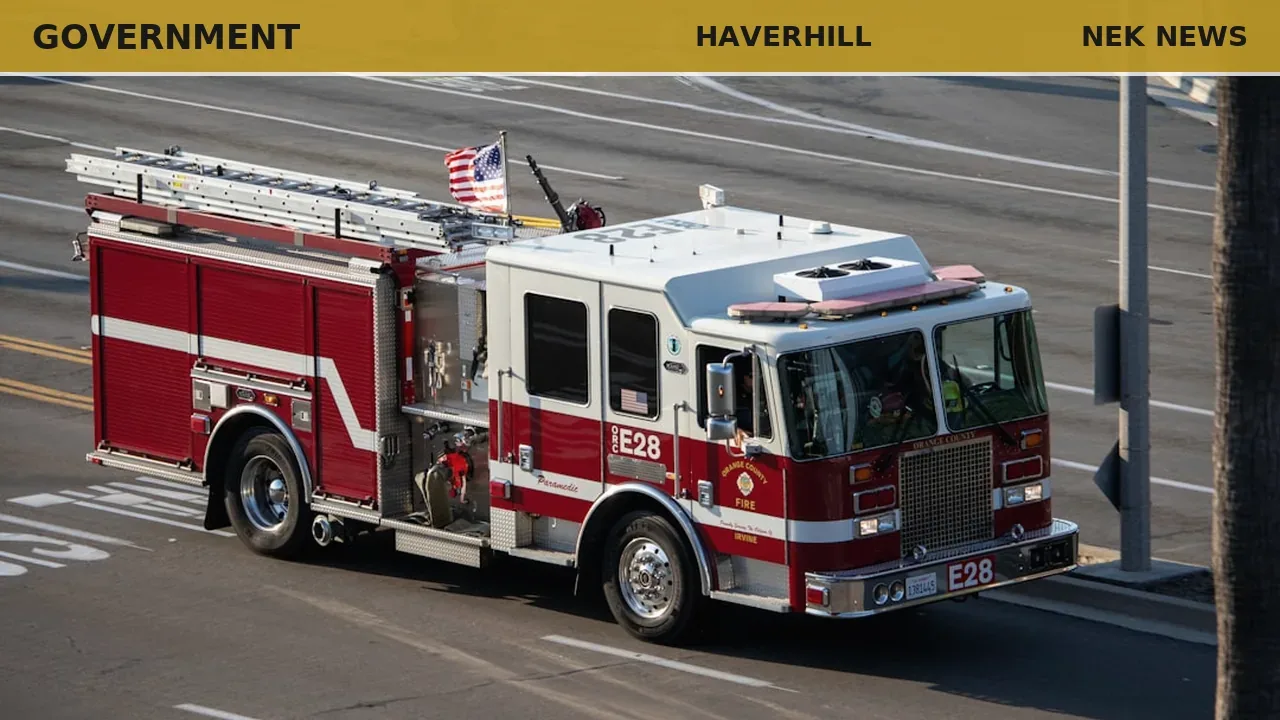 Haverhill Selectboard approves command vehicle for fire department