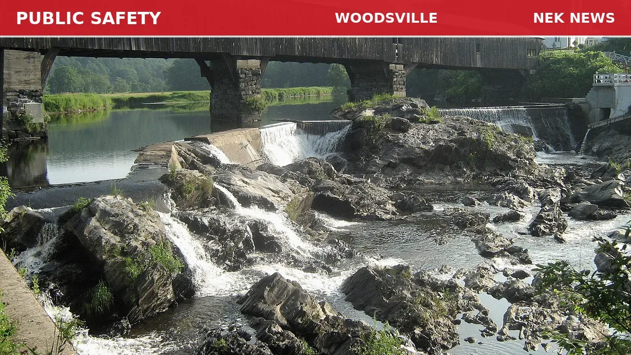 Medical Emergency at Bath Covered Bridge