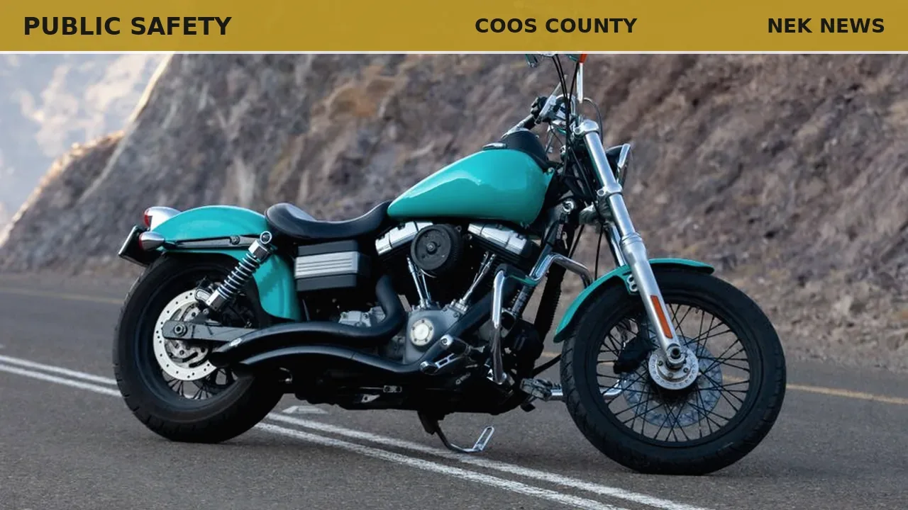 Missing Berlin motorcyclist found dead in Coos County crash