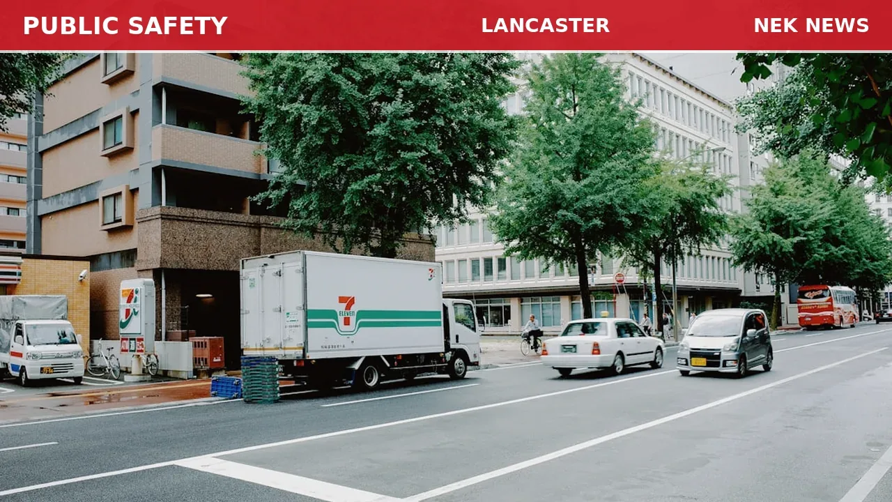 Medical Call for Fall on Main Street in Lancaster