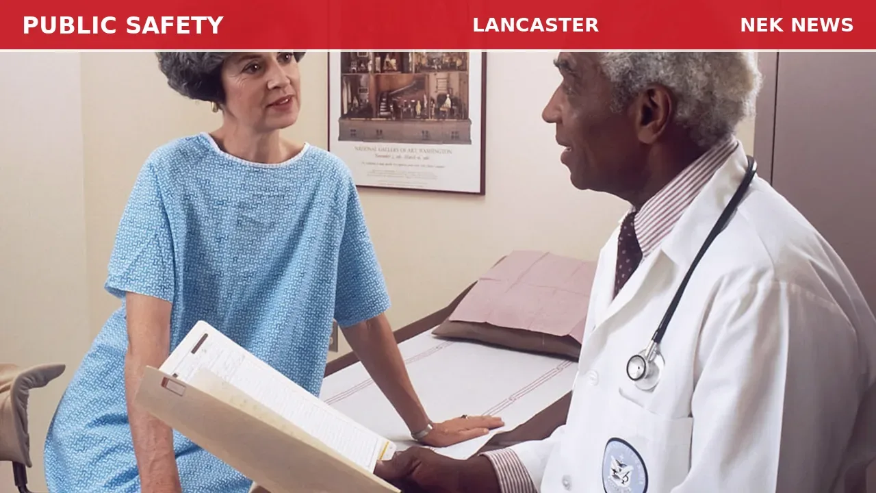 88-Year-Old Female Medical on Main Street, Lancaster