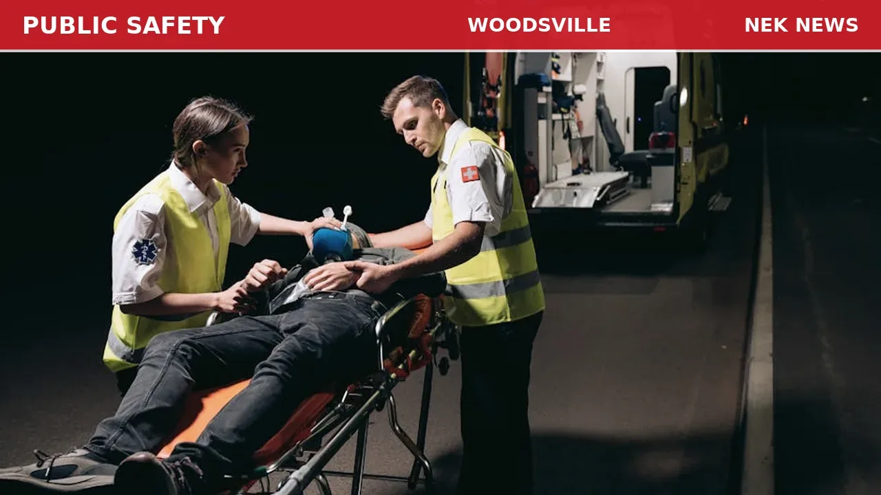 Medical Emergency on Simmons Pond Road in Woodsville