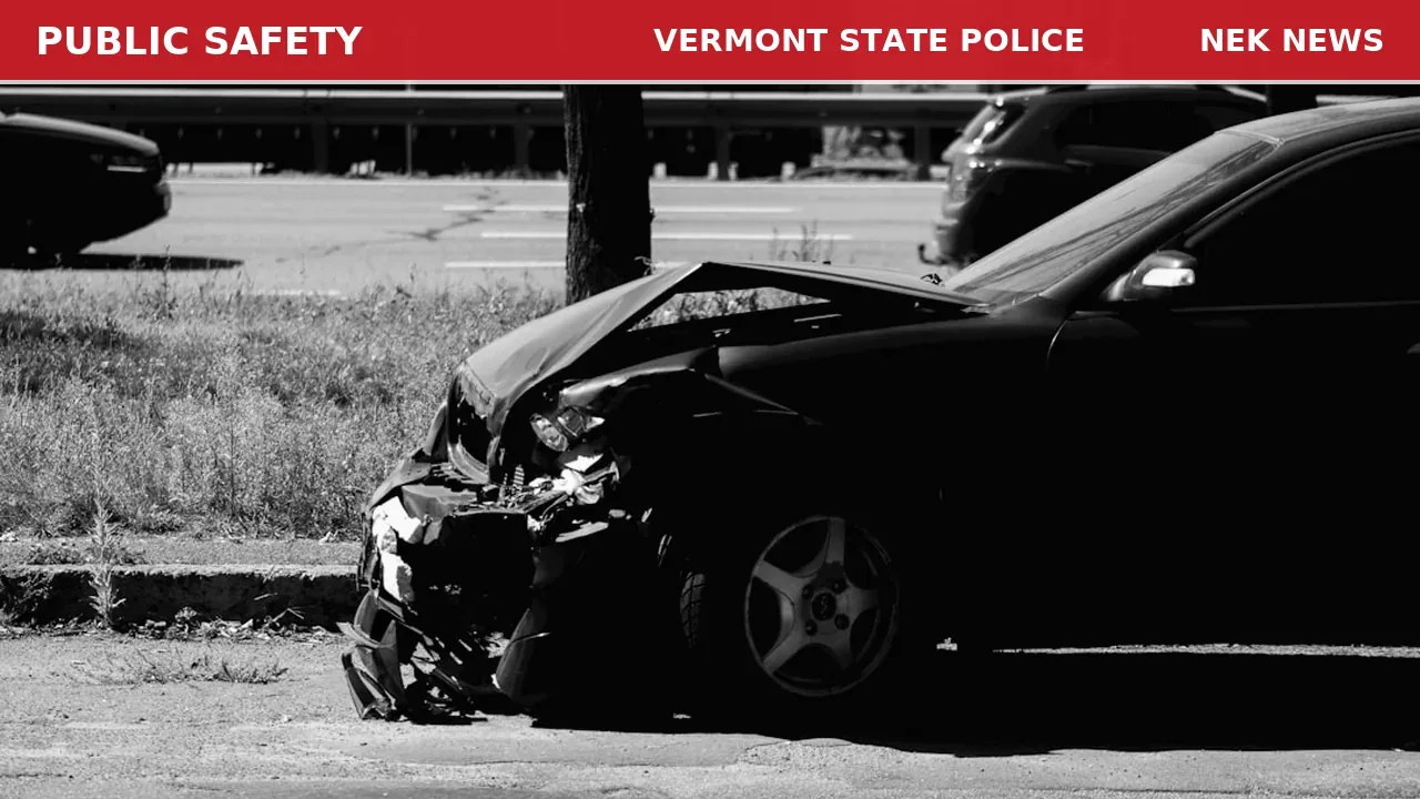 Crash on I-91 Northbound, Severe Front-End Damage