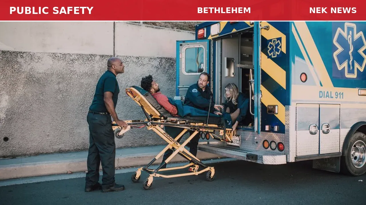 Medical Emergency for 59-Year-Old on Main Street in Bethlehem