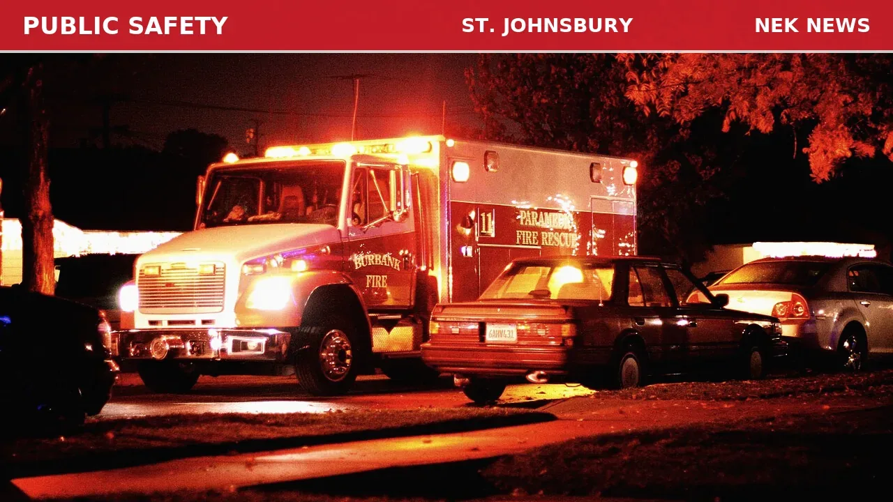 Medical Call at 10 Heaton Street in St. Johnsbury