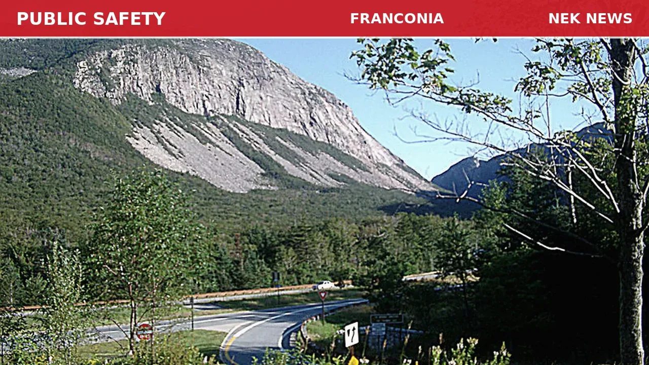 Vehicle Breakdown on I-93 in Franconia Notch