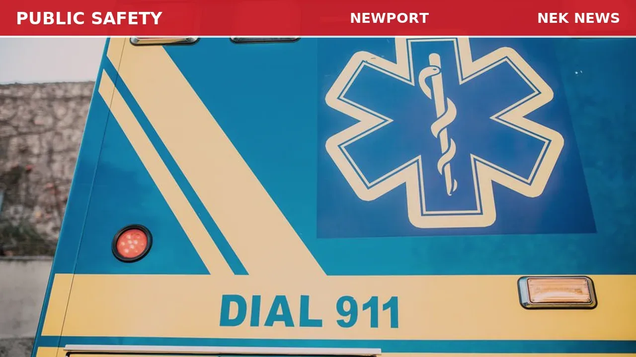 89-year-old man with chest pain in Newport
