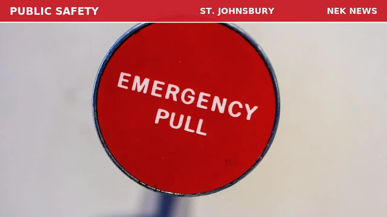 Unresponsive Child on Sunset Drive in St. Johnsbury