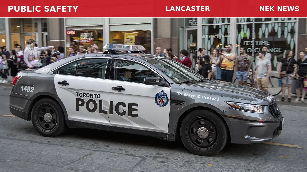 Panic alarm activated at commercial location in Lancaster