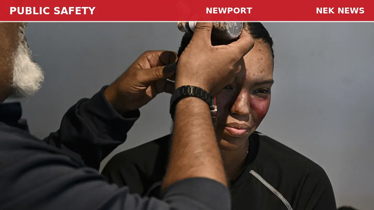 Medical call at correctional center for detoxing woman