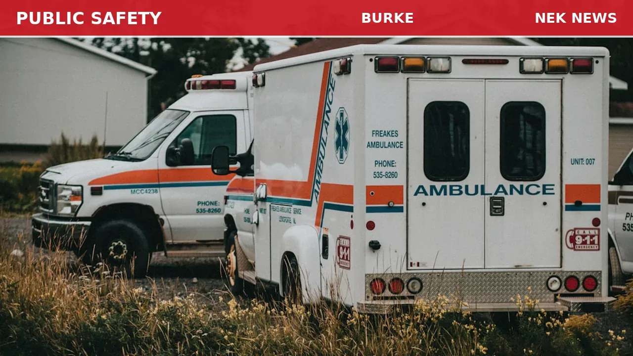 Medical Call for Heart Attack in Burke