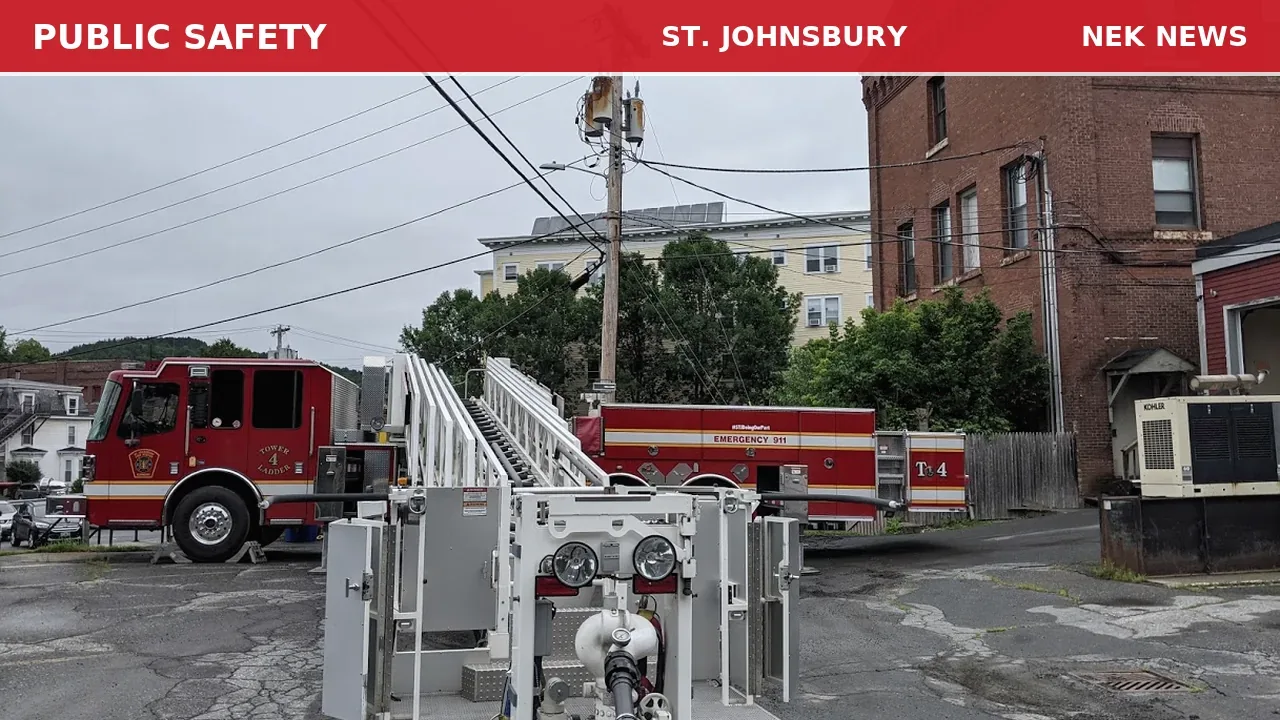 Elevator Emergency at Comfort Inn in St. Johnsbury