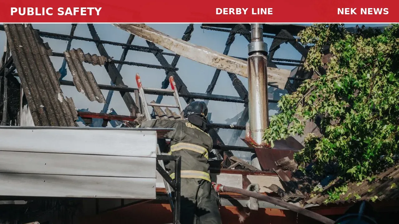 Structure Fire Reported at Baxter Avenue in Derby Line