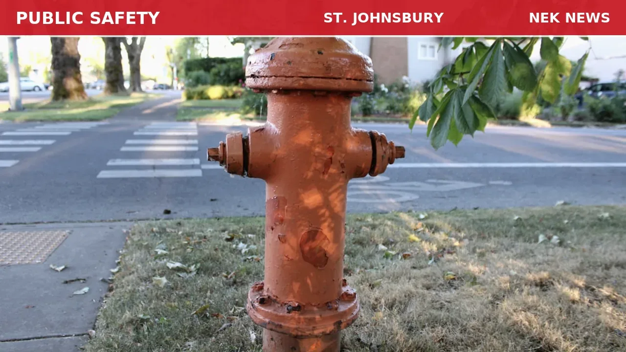 Man Falls Through Window on Pleasant Street in St. Johnsbury
