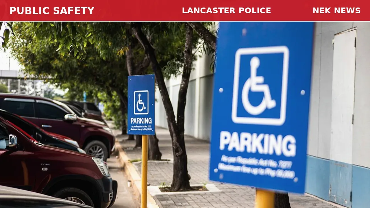 Disabled Vehicle Blocks Main Street in Lancaster