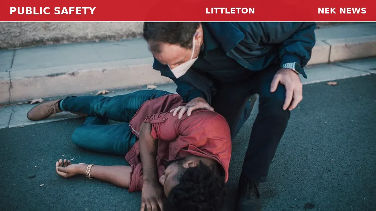 Elderly Man Falls With Hip Injury in Littleton
