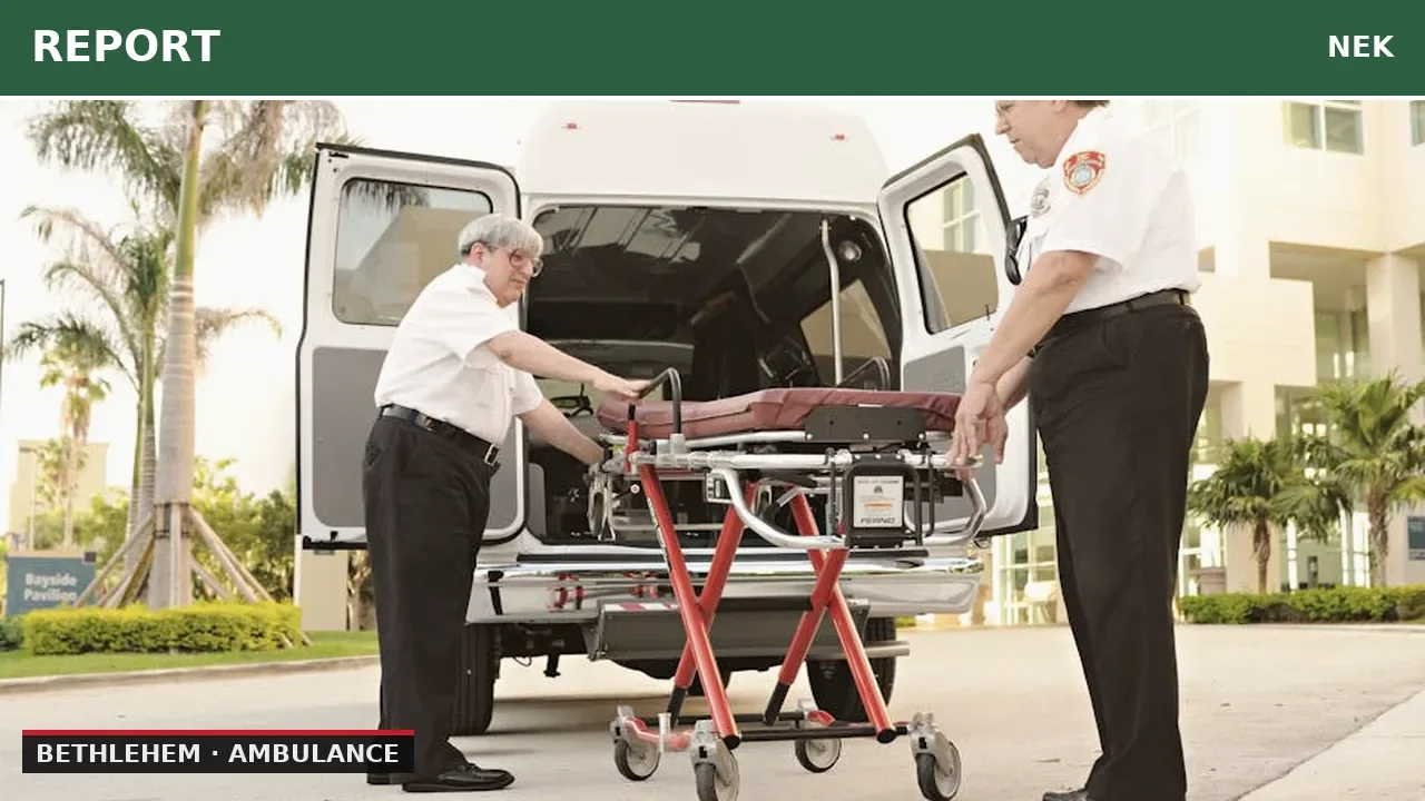 Medical emergency in Bethlehem