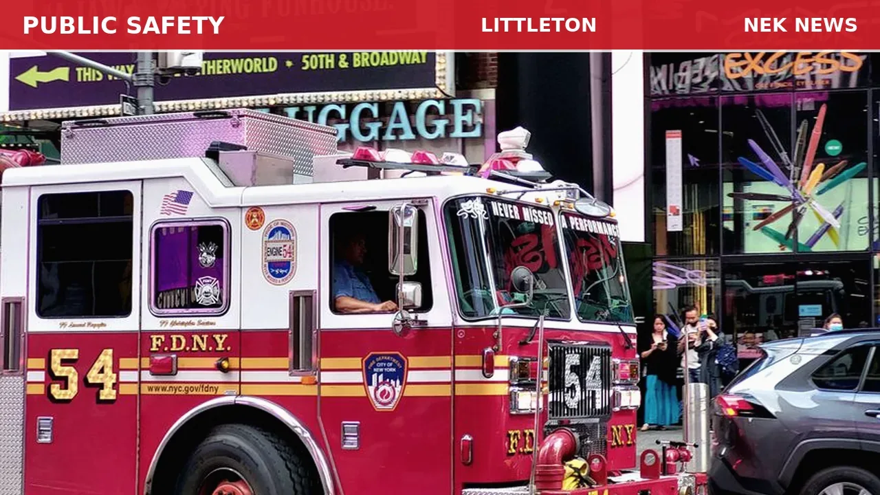 Emergency Response on Scenic Ridge Road in Littleton