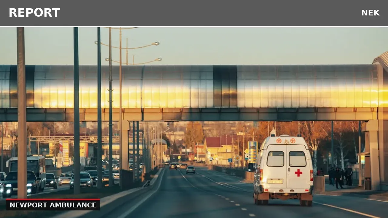 Crash Report on I-91 Draws Newport Ambulance