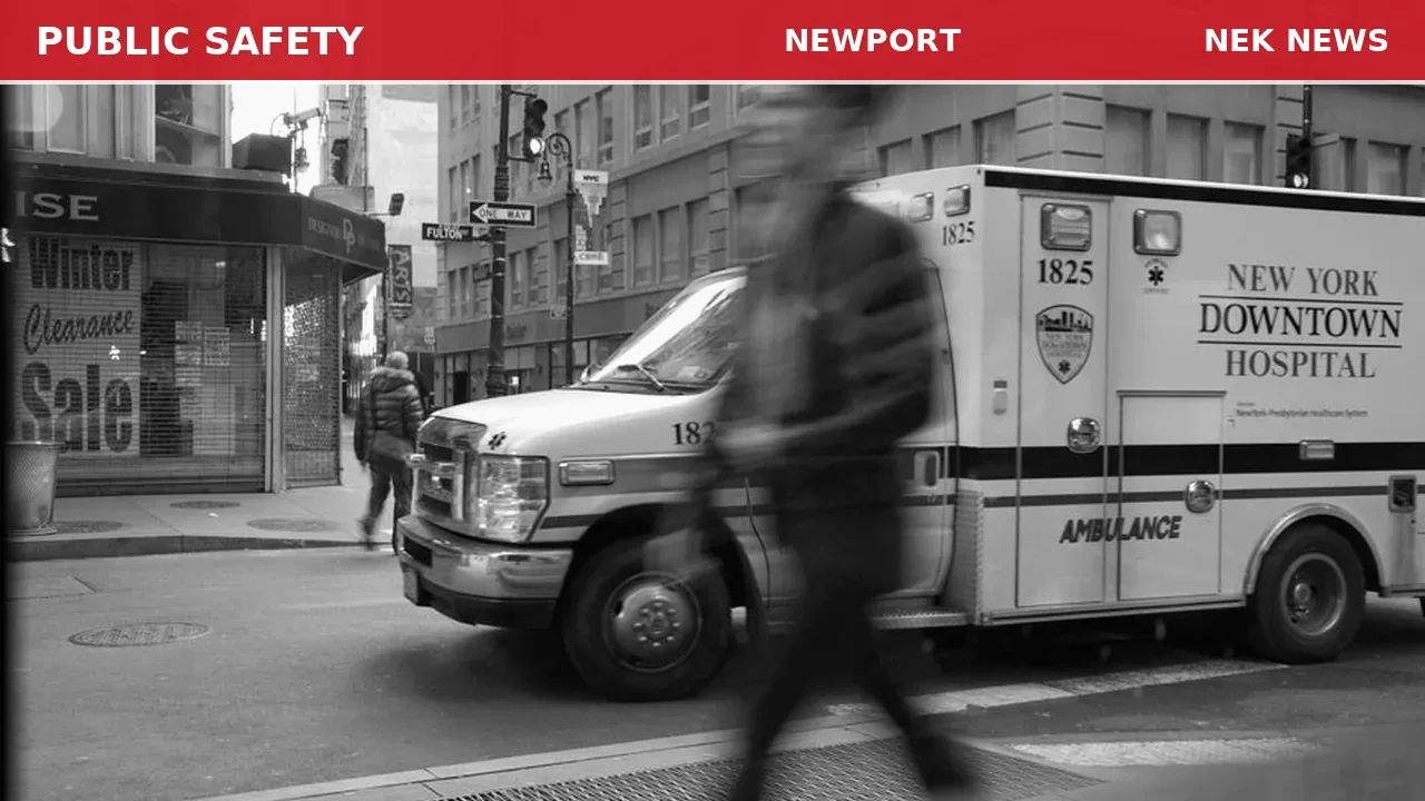 Medical Call on 2nd Street in Newport City