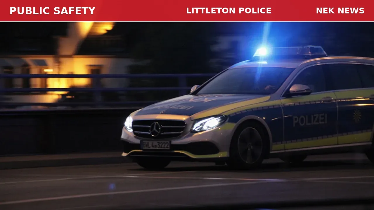Intoxicated Person at Maple Fields in Littleton