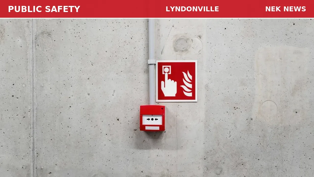 Fire alarm activation at Mosaic Restaurant in Lyndonville