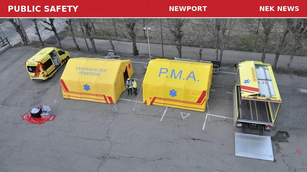 Medical Emergency for 64-Year-Old Woman on Oak Street in Newport City