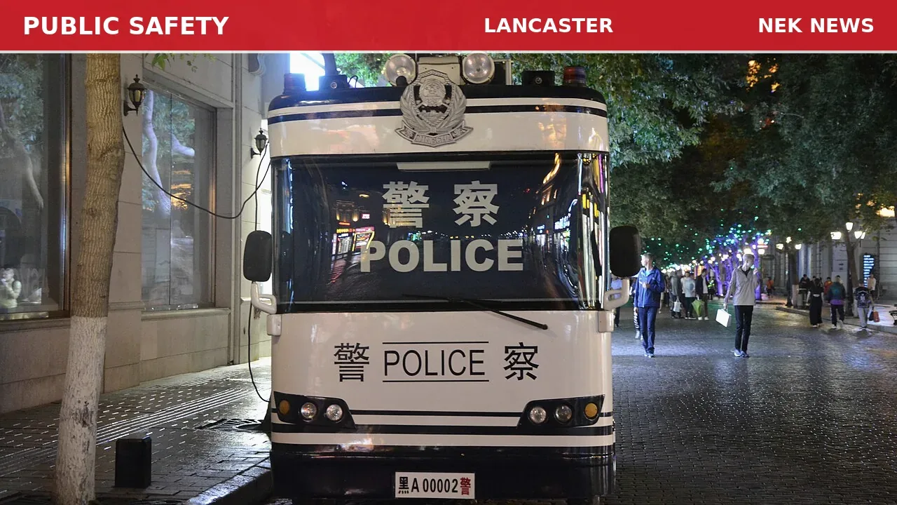 DUI Investigation on Cub Street in Lancaster