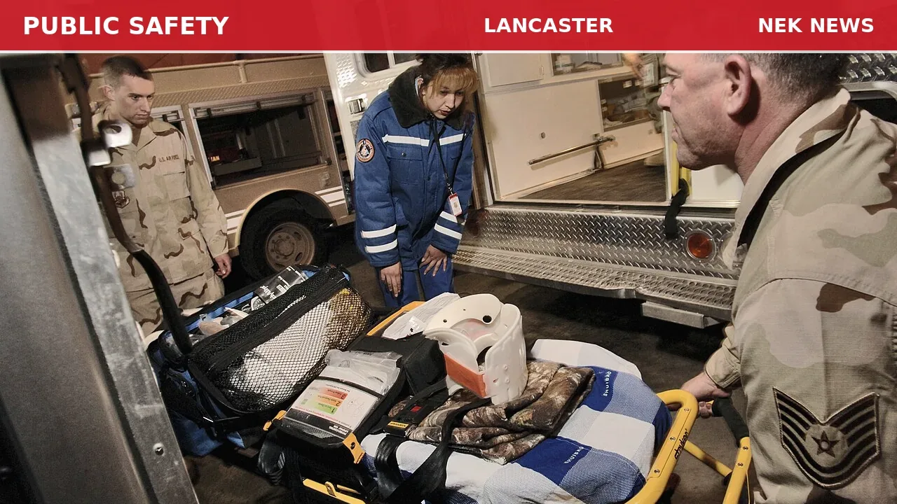 Medical Fall at 203 Portland Street in Lancaster