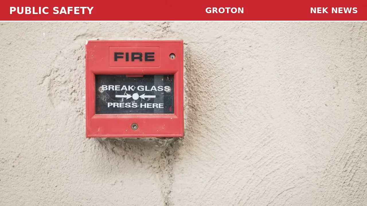 Fire Alarm Activation on Red Brook Road in Groton