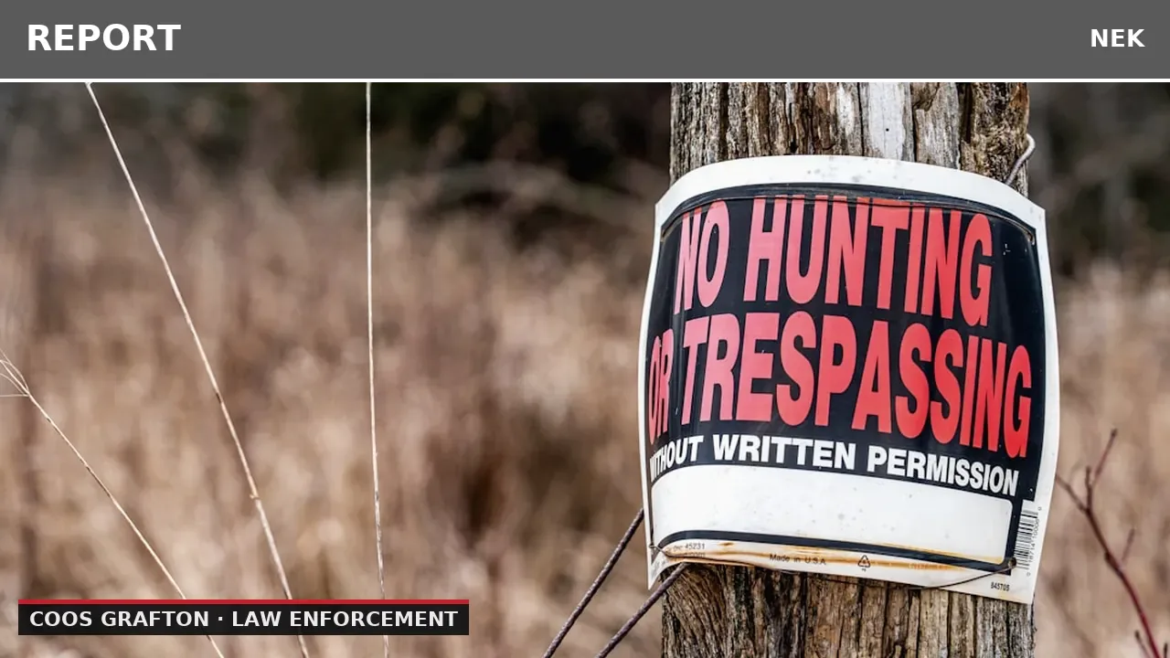 Man warned against residing on forest land