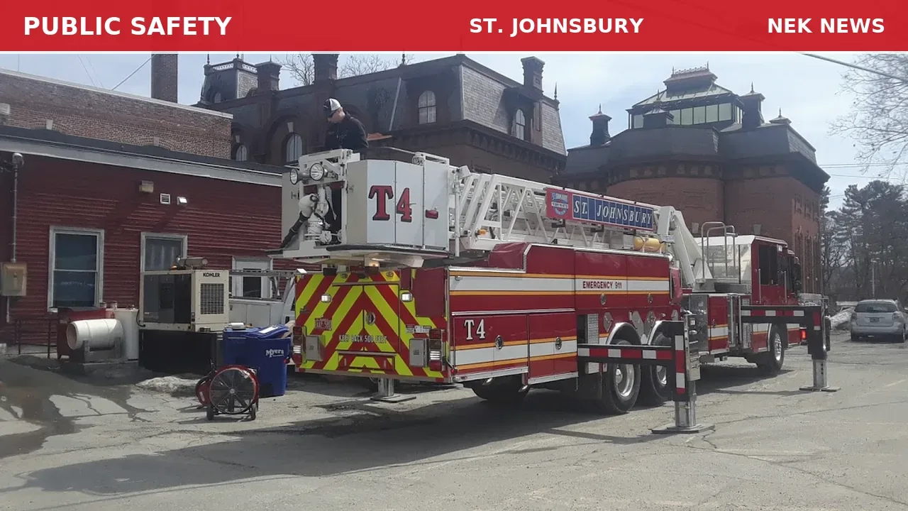 Smoke Investigation on Sunset Drive in St. Johnsbury