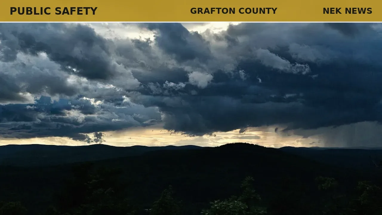 Severe thunderstorm warning expires for Grafton County