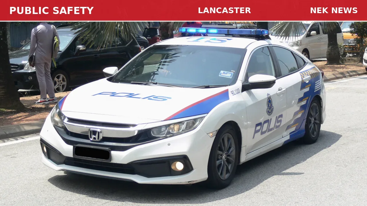Intoxicated Driver Reported on Elm Street in Lancaster