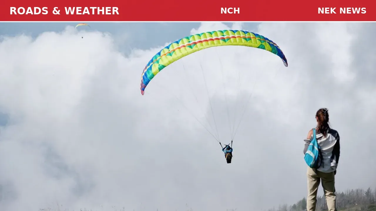 Paraglider reports hard landing along US-2