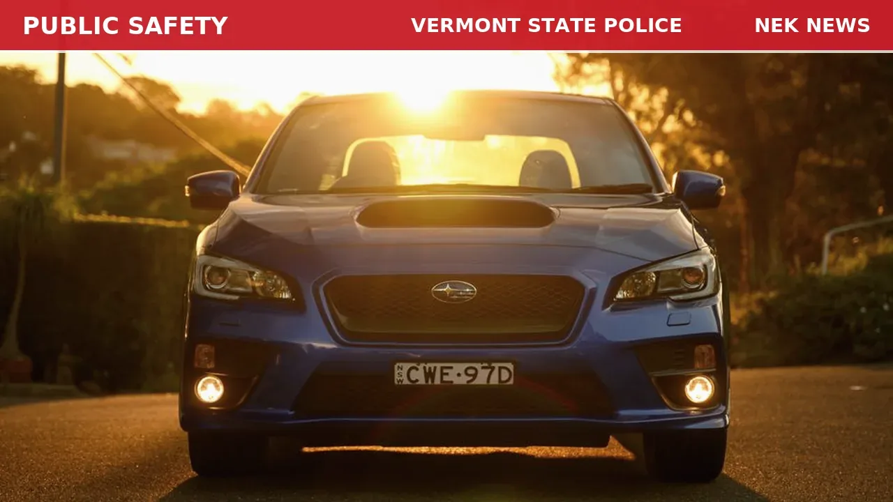 Orange Subaru WRX Flees Traffic Stop on Memorial Drive