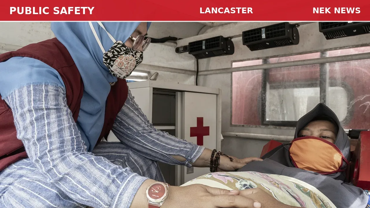 Medical Emergency for 36-Year-Old with Chest Pain on Lancaster Road