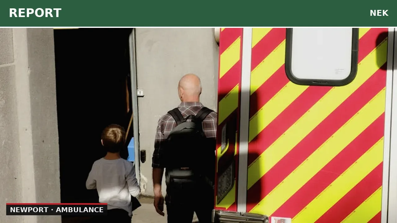Newport Ambulance Responds to Seizure Call in Derby