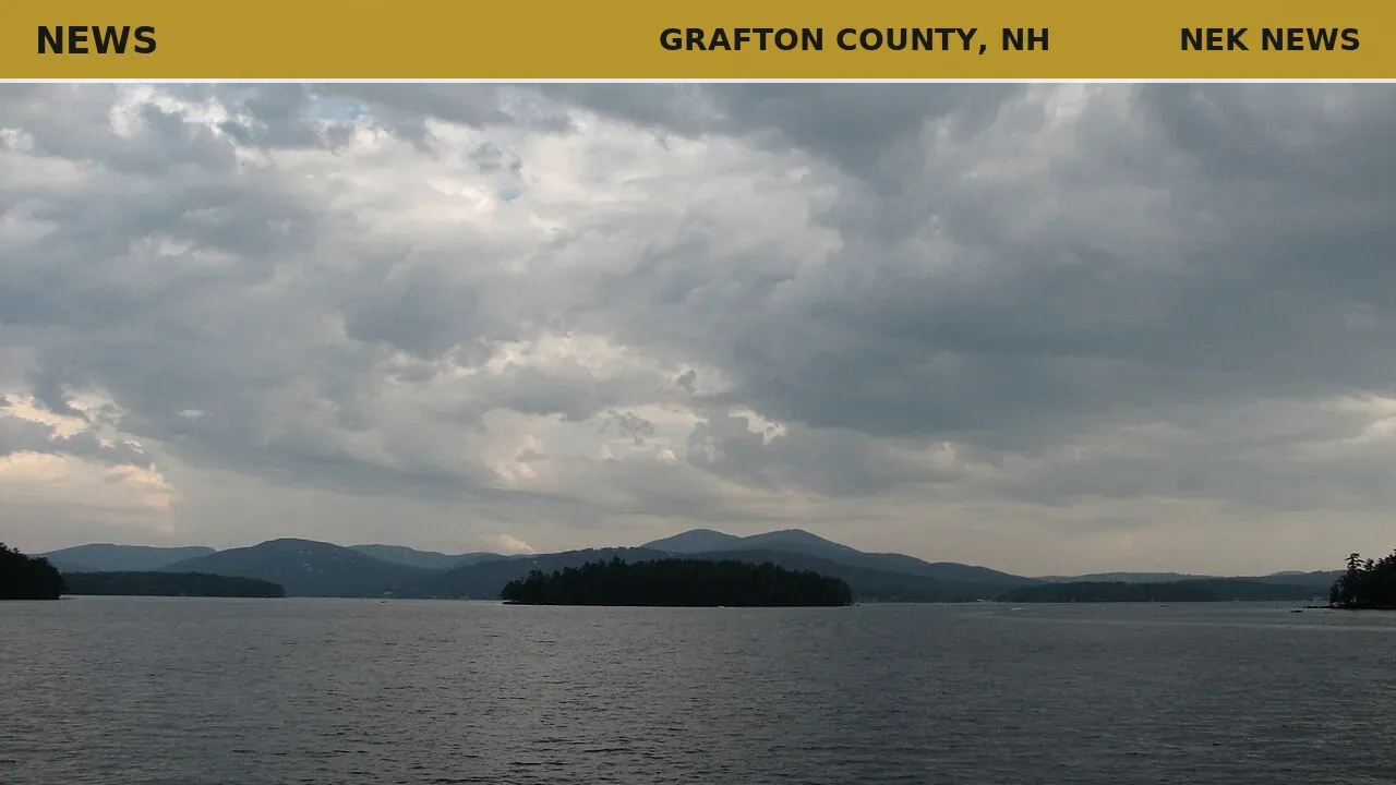 Severe thunderstorm warning for Grafton County