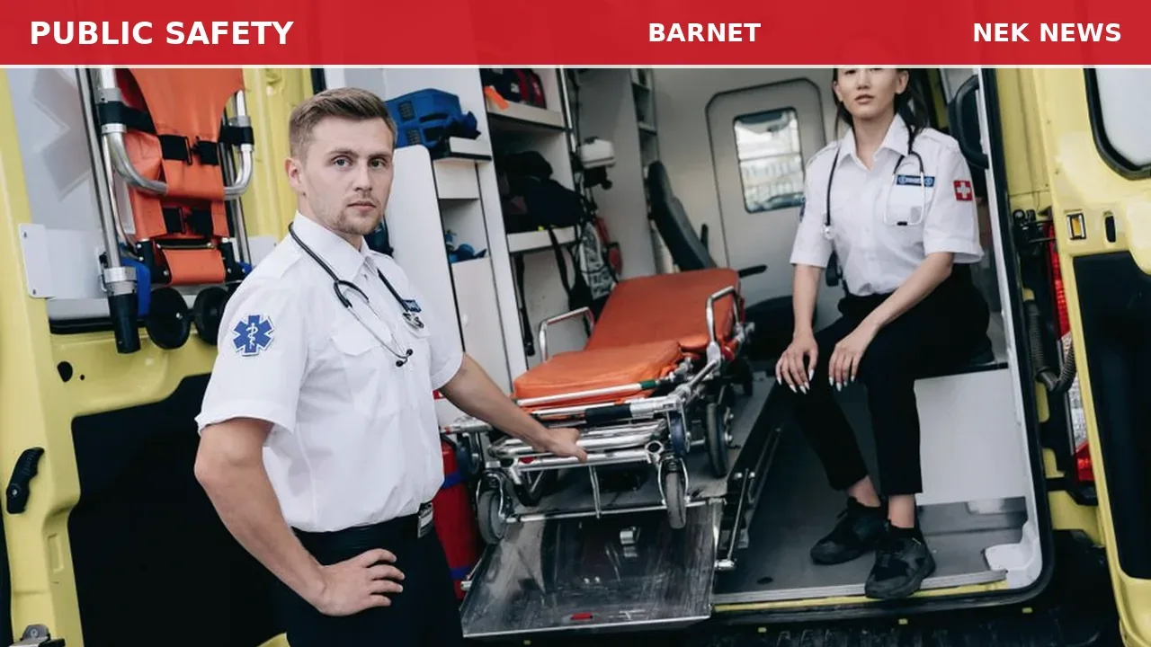 Medical Call for Semi-Responsive Man and Seizure in Barnet