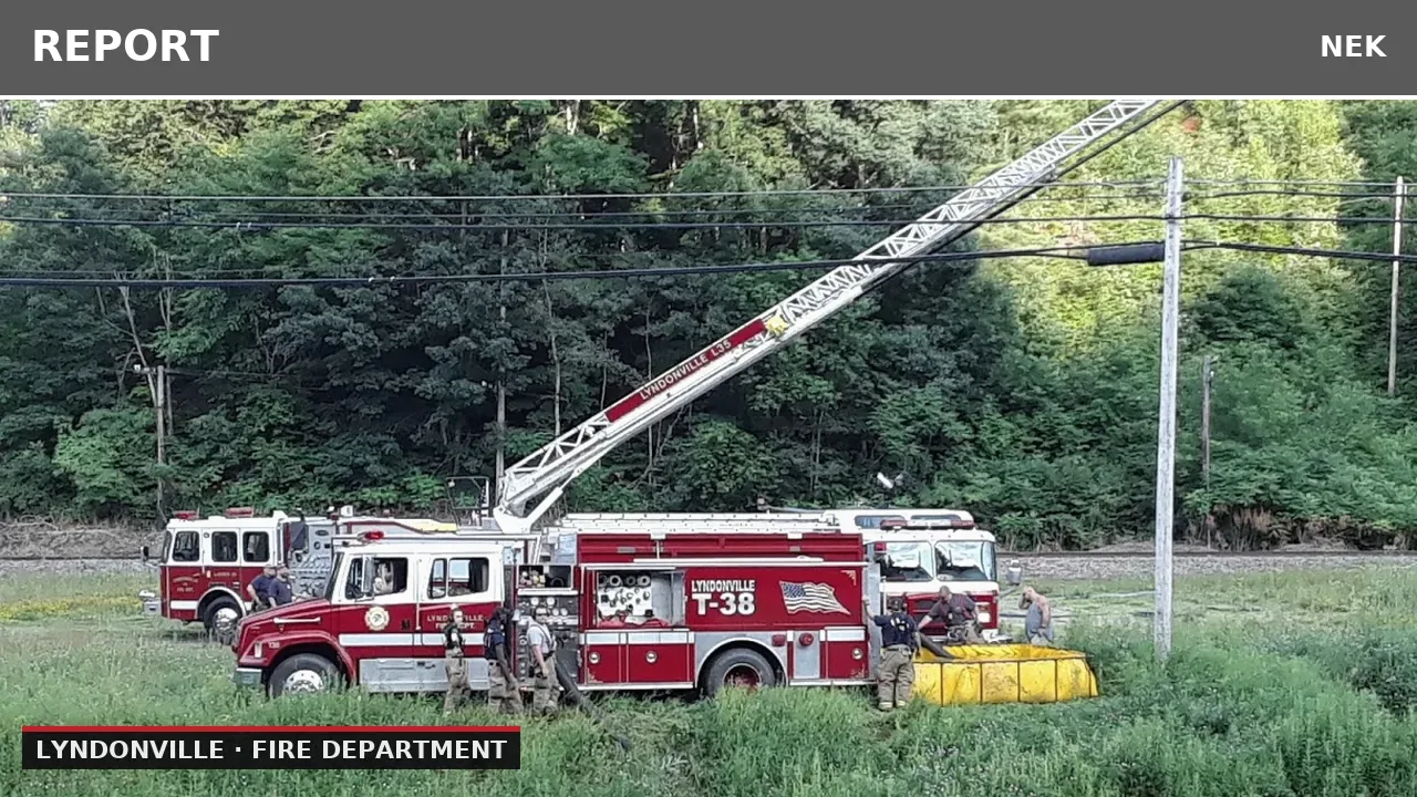 Fire Alarm Activation at Grey House on Bayle Drive in Lyndonville