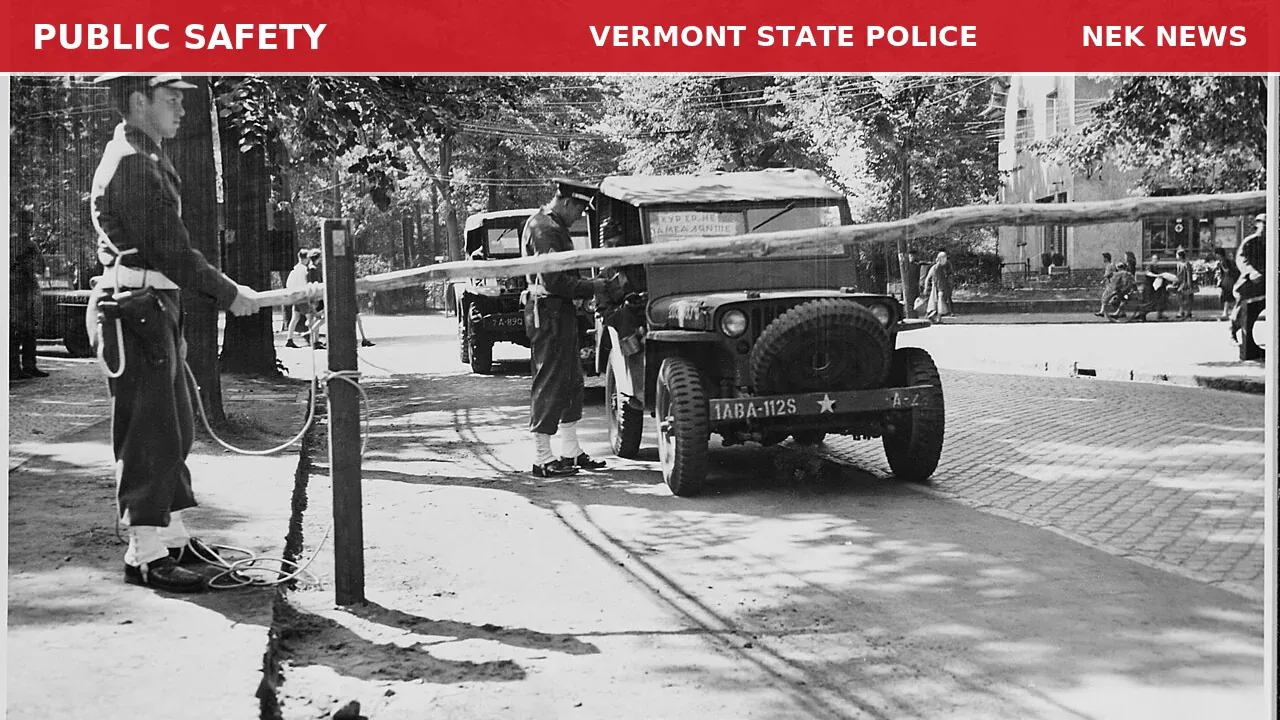 Vermont State Police Look for White Van in Brownington
